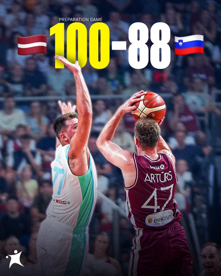 kaiyun-东契奇高效砍26分却因伤离场 波神贡献20分难阻斯洛文尼亚负拉脱维亚