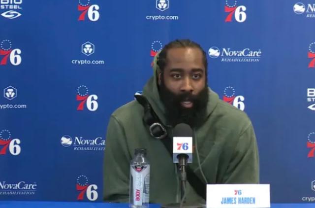 哈登交易后首度接受采访 暗贬篮网并称将全力冲冠